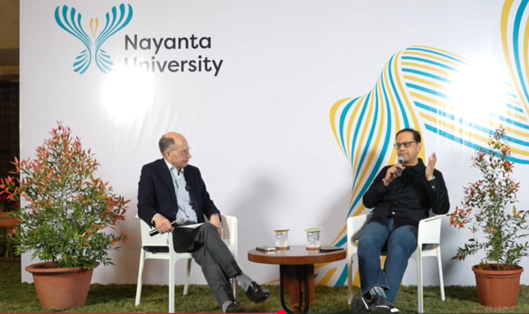 Dr Naushad Forbes with Sanjiv Bajaj