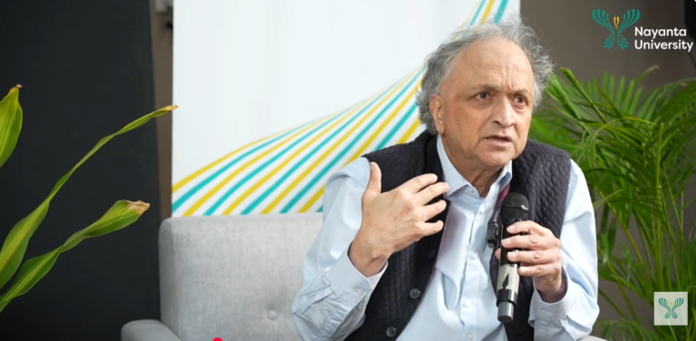 Dr Naushad Forbes with Ramachandra Guha